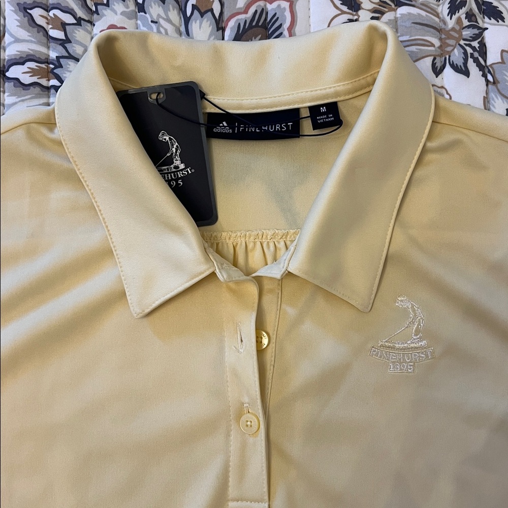Women’s Pinehurst golf shirt Adidas NWT